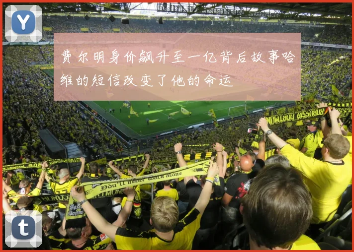 费尔明身价飙升至一亿背后故事哈维的短信改变了他的命运